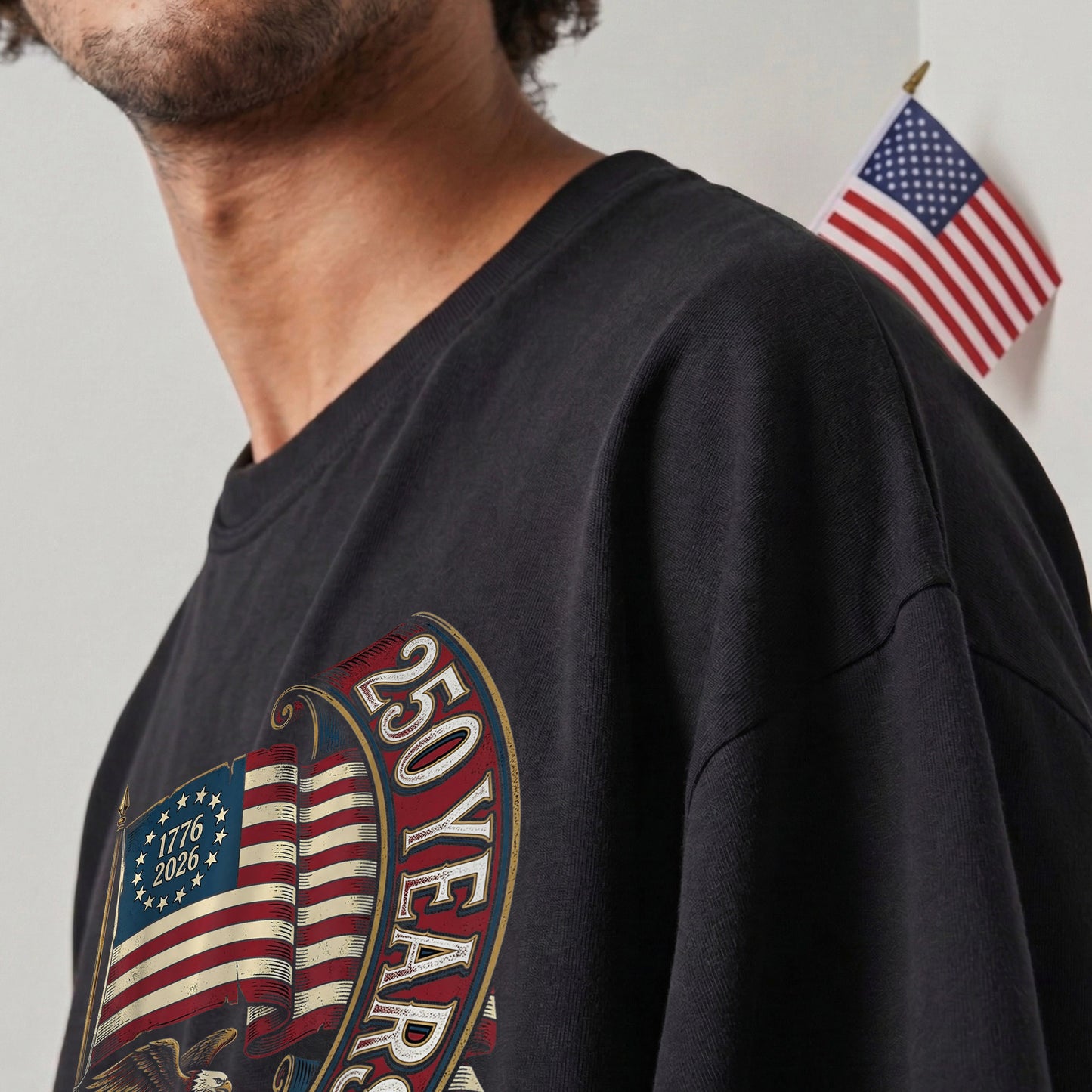 Happy 250 Years Birthday USA Shirt | Patriotic 4th of July 1776–2026 T-Shirt