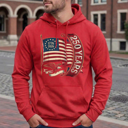 Happy 250 Years Birthday USA Shirt | Patriotic 4th of July 1776–2026 T-Shirt