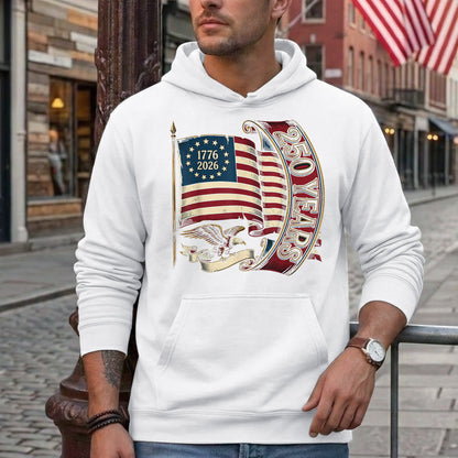 Happy 250 Years Birthday USA Shirt | Patriotic 4th of July 1776–2026 T-Shirt