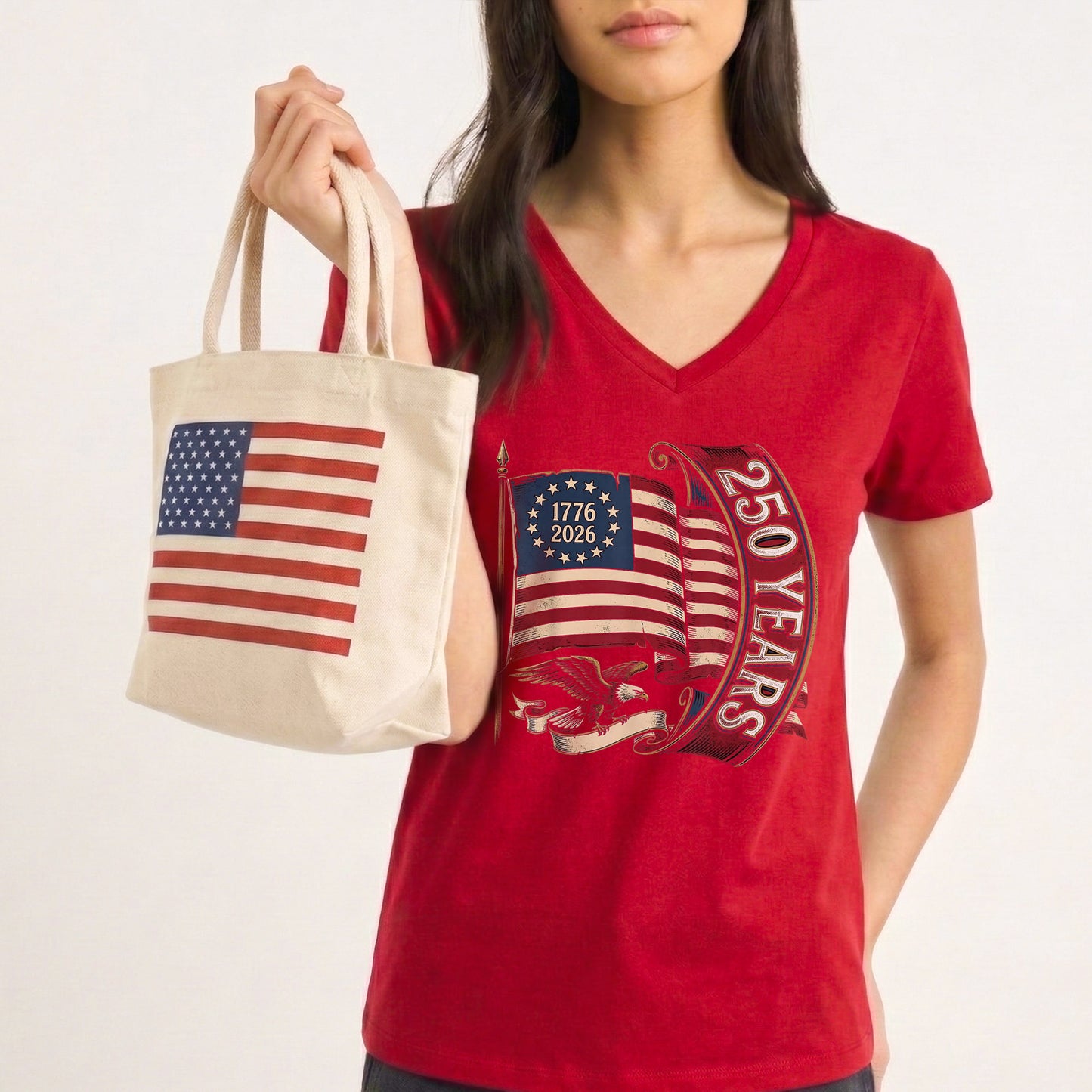 Happy 250 Years Birthday USA Shirt | Patriotic 4th of July 1776–2026 T-Shirt