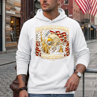 Happy 250 Years Birthday USA Shirt | Patriotic 4th of July 1776–2026 T-Shirt