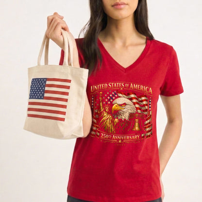Happy 250 Years Birthday USA Shirt | Patriotic 4th of July 1776–2026 T-Shirt