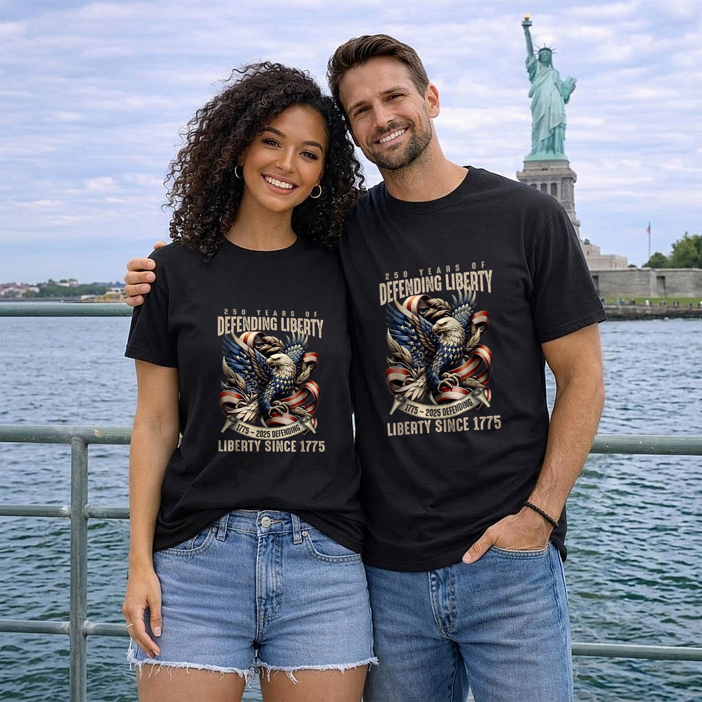 Happy 250 Years Birthday USA Shirt | Patriotic 4th of July 1776–2026 T-Shirt