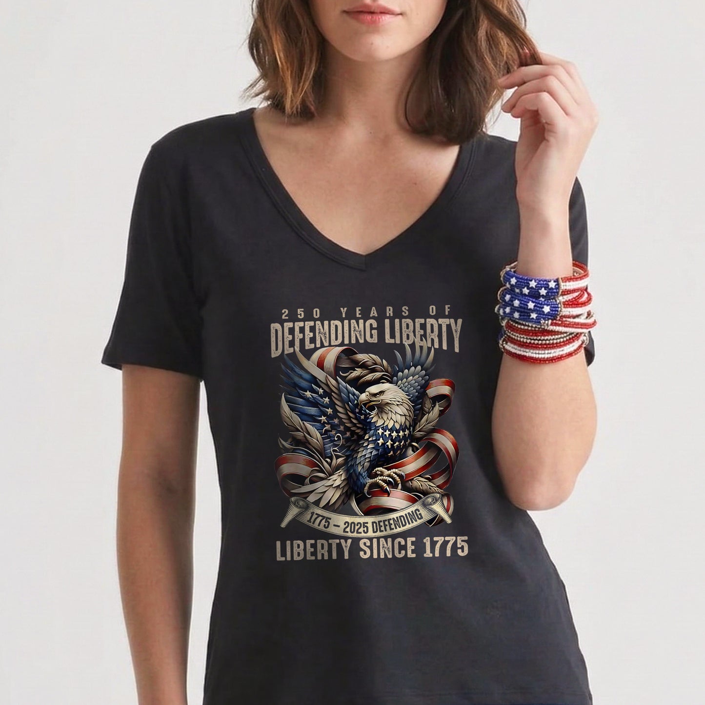 Happy 250 Years Birthday USA Shirt | Patriotic 4th of July 1776–2026 T-Shirt