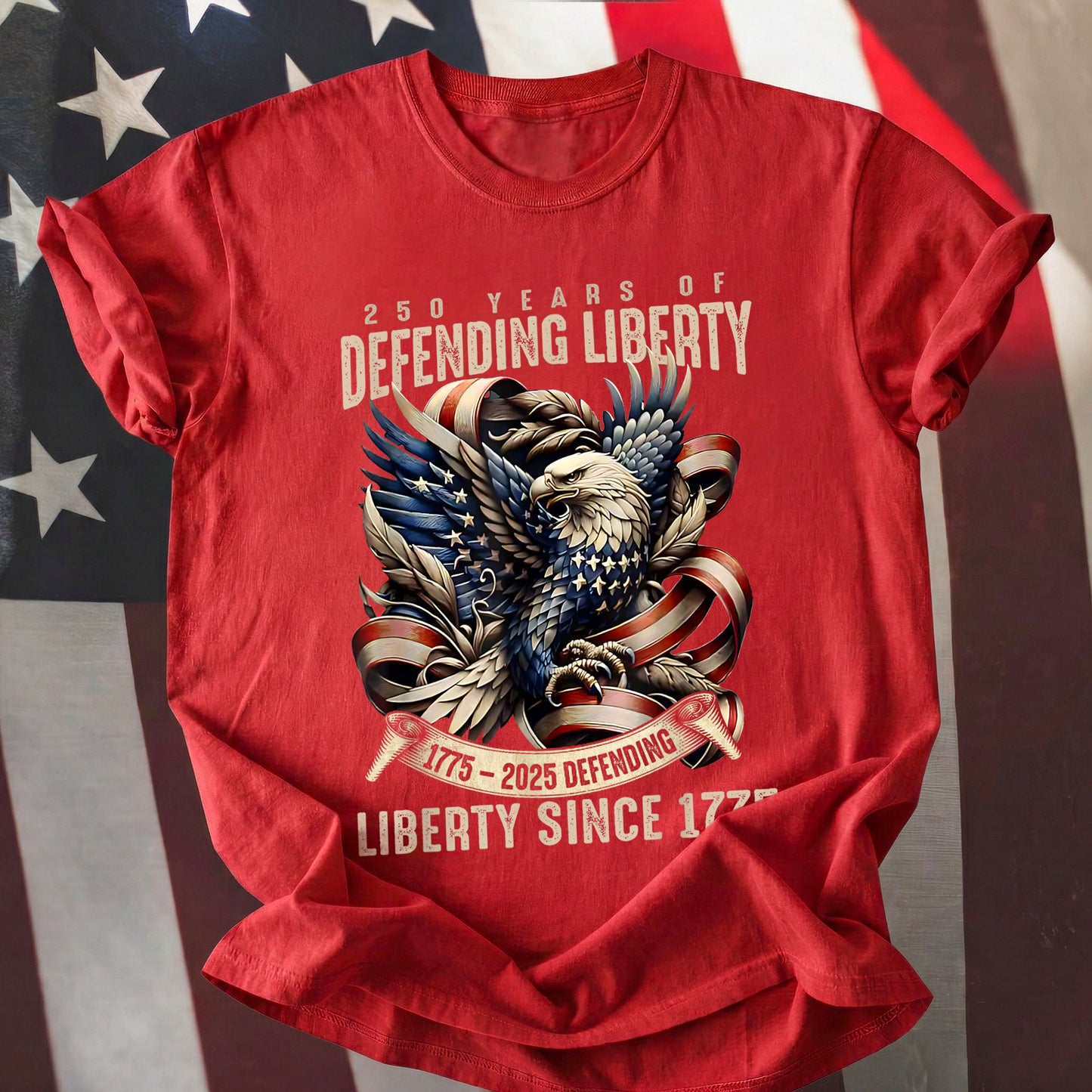 Happy 250 Years Birthday USA Shirt | Patriotic 4th of July 1776–2026 T-Shirt