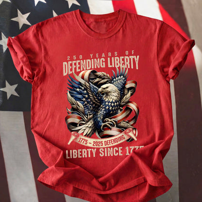 Happy 250 Years Birthday USA Shirt | Patriotic 4th of July 1776–2026 T-Shirt