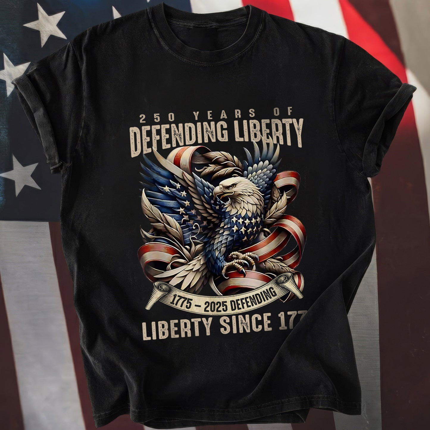 Happy 250 Years Birthday USA Shirt | Patriotic 4th of July 1776–2026 T-Shirt