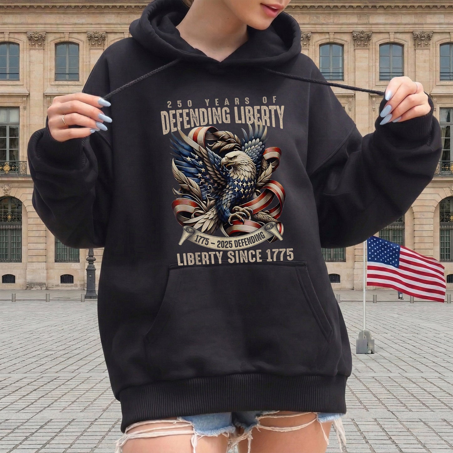 Happy 250 Years Birthday USA Shirt | Patriotic 4th of July 1776–2026 T-Shirt
