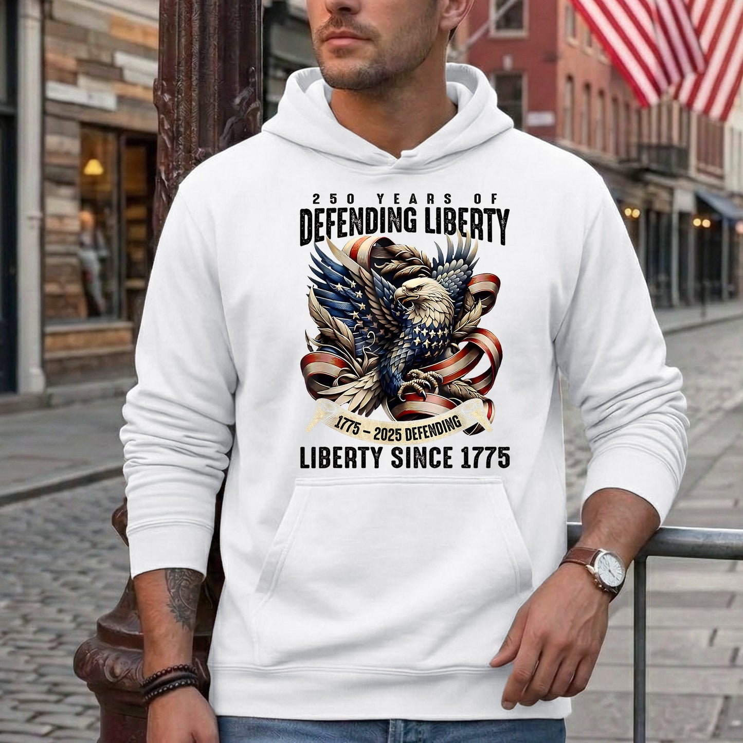 Happy 250 Years Birthday USA Shirt | Patriotic 4th of July 1776–2026 T-Shirt