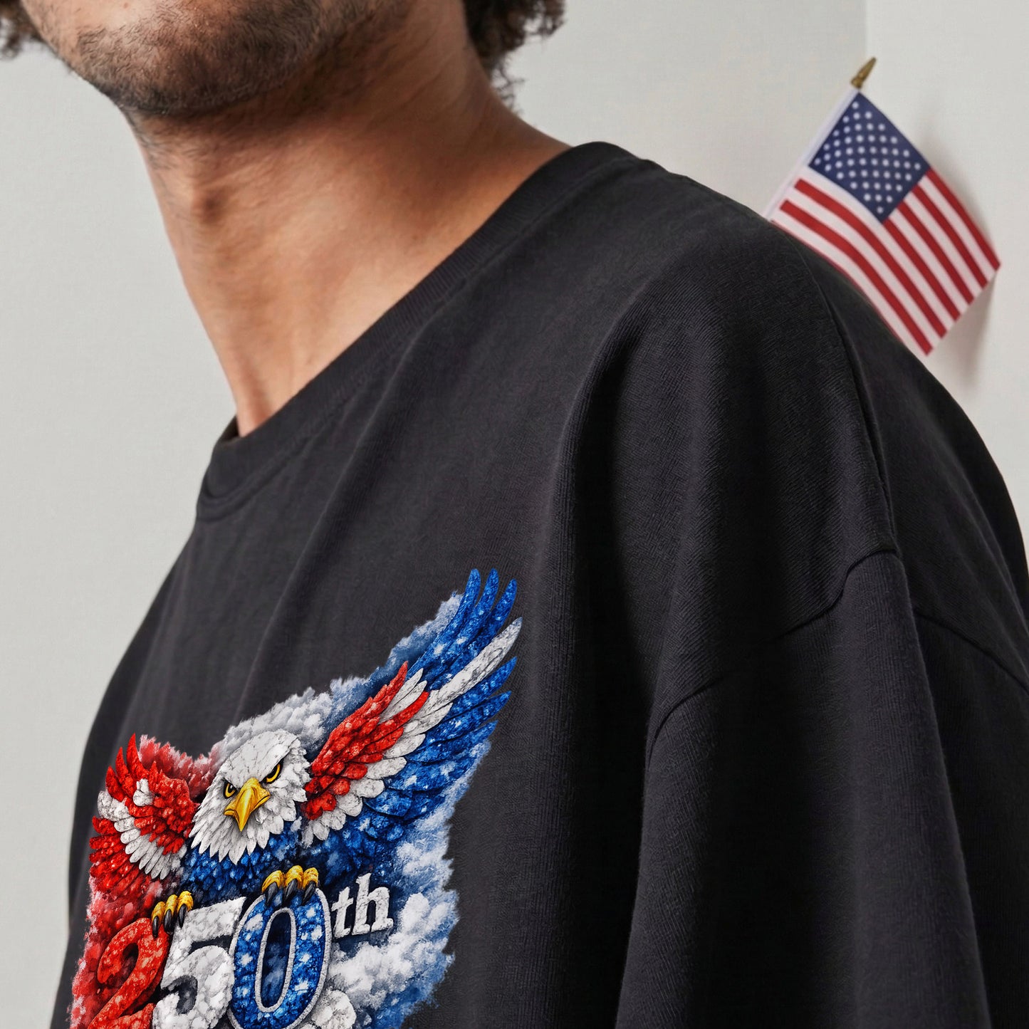 Happy 250 Years Birthday USA Shirt | Patriotic 4th of July 1776–2026 T-Shirt
