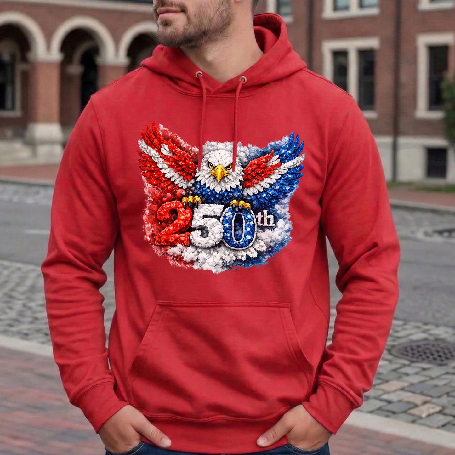 Happy 250 Years Birthday USA Shirt | Patriotic 4th of July 1776–2026 T-Shirt
