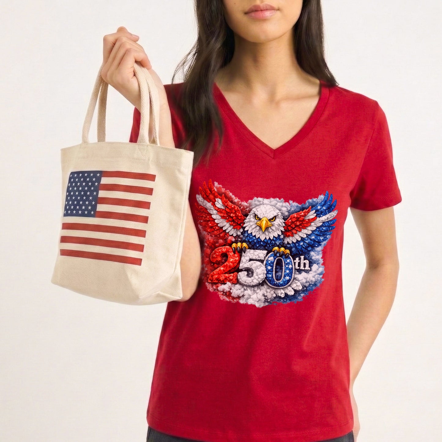 Happy 250 Years Birthday USA Shirt | Patriotic 4th of July 1776–2026 T-Shirt