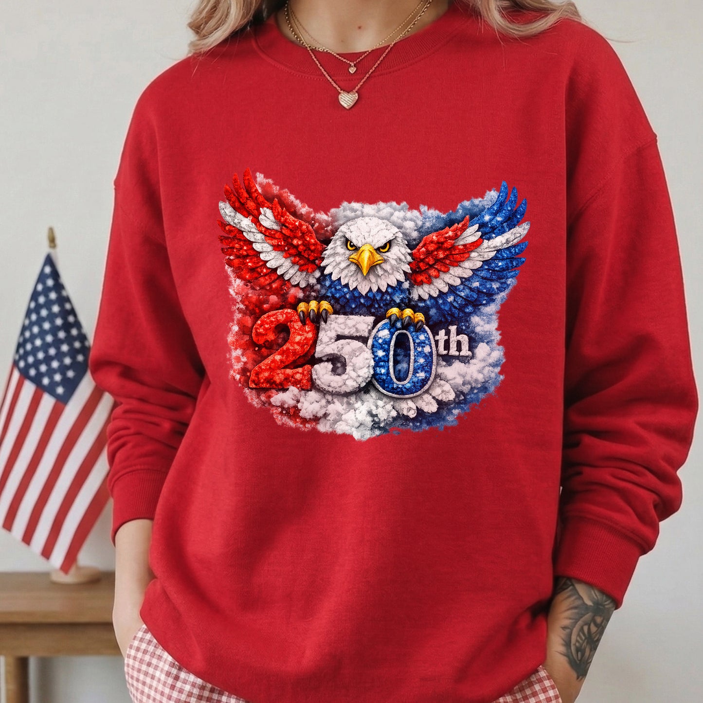 Happy 250 Years Birthday USA Shirt | Patriotic 4th of July 1776–2026 T-Shirt