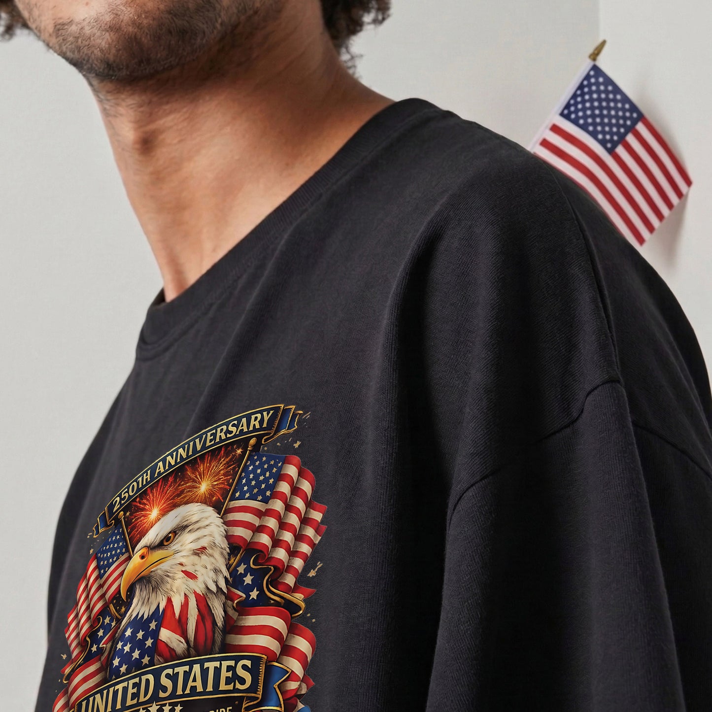 Happy 250 Years Birthday USA Shirt | Patriotic 4th of July 1776–2026 T-Shirt