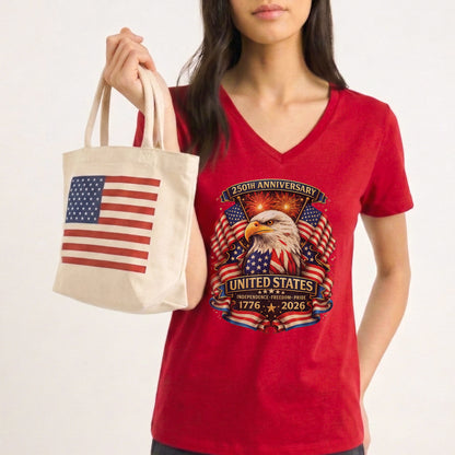 Happy 250 Years Birthday USA Shirt | Patriotic 4th of July 1776–2026 T-Shirt