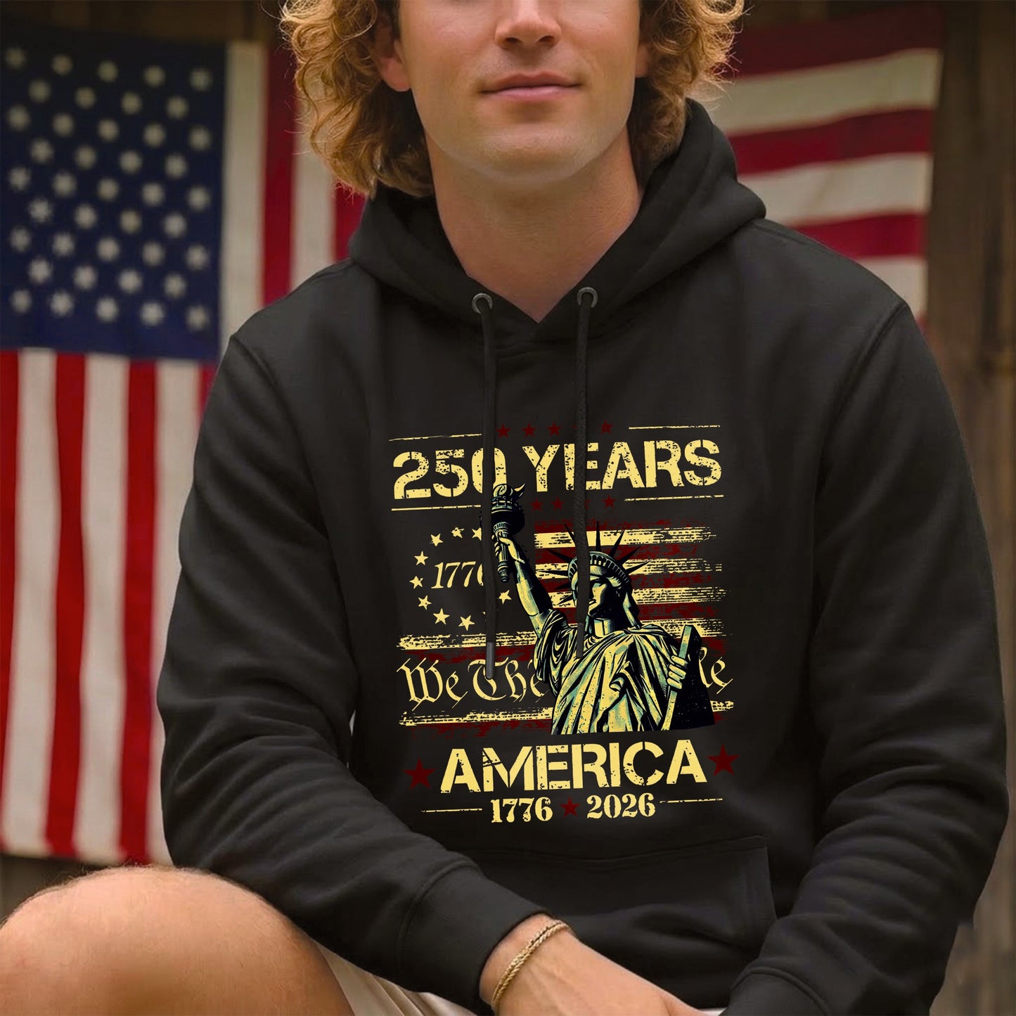 We The People 250th Anniversary Shirt Unisex America Tee 1776-2026