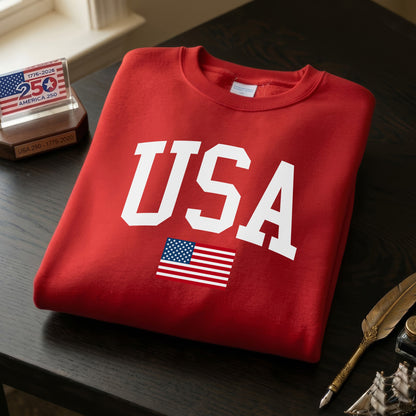 America 250th Anniversary – USA Patriotic American Flag Unisex Shirt