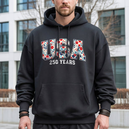 Happy 250 Years Birthday USA Shirt | Patriotic 4th of July 1776–2026 T-Shirt