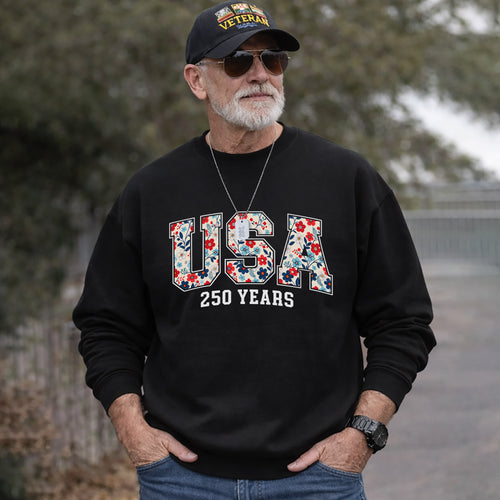 Happy 250 Years Birthday USA Shirt | Patriotic 4th of July 1776–2026 T-Shirt