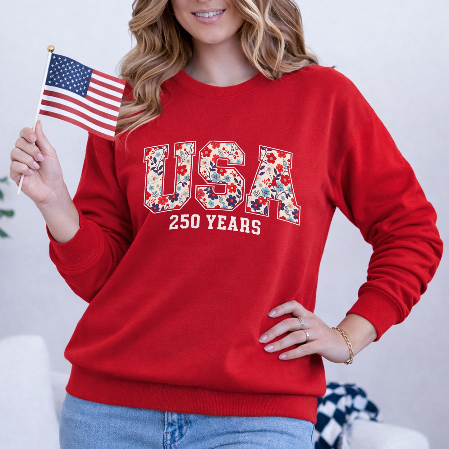 Happy 250 Years Birthday USA Shirt | Patriotic 4th of July 1776–2026 T-Shirt
