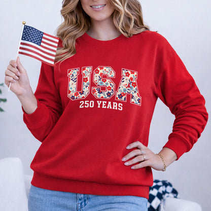 Happy 250 Years Birthday USA Shirt | Patriotic 4th of July 1776–2026 T-Shirt