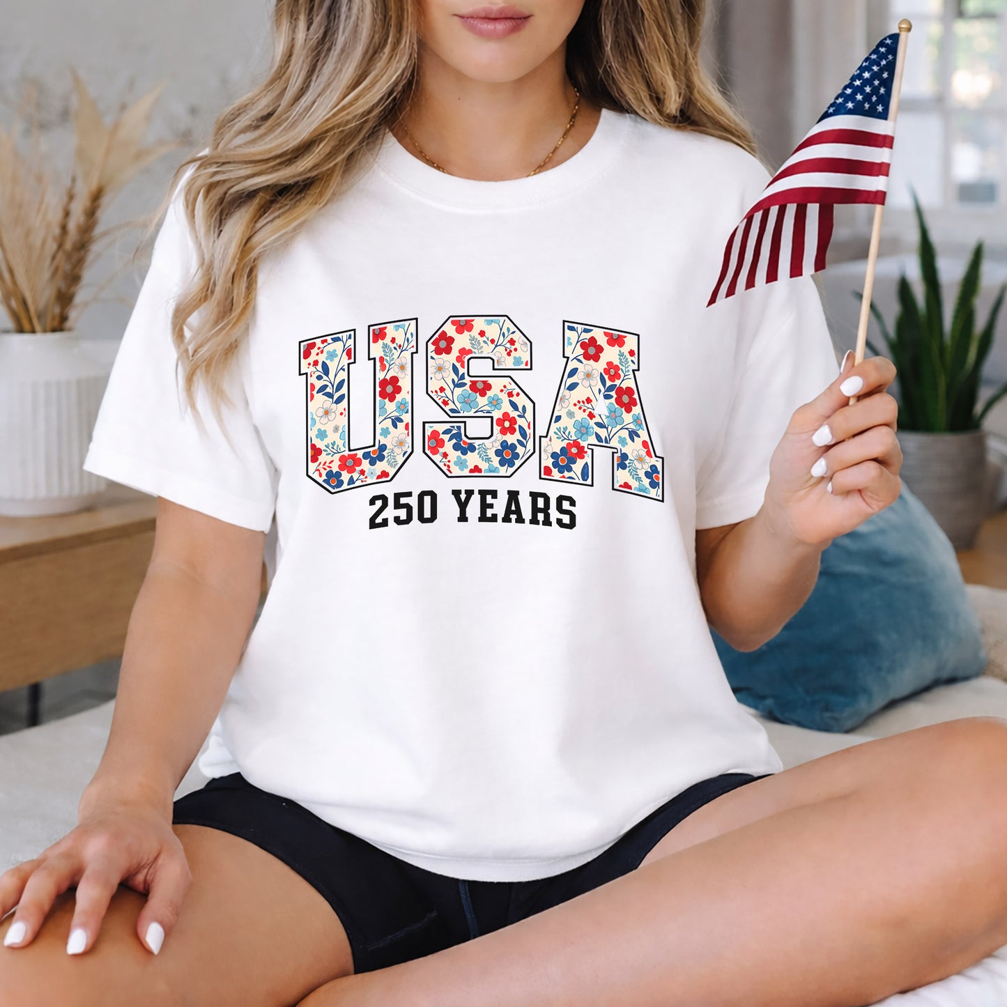 Happy 250 Years Birthday USA Shirt | Patriotic 4th of July 1776–2026 T-Shirt