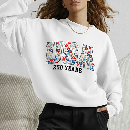 Happy 250 Years Birthday USA Shirt | Patriotic 4th of July 1776–2026 T-Shirt