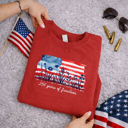 Happy 250 Years Birthday USA Shirt | Patriotic 4th of July 1776–2026 T-Shirt