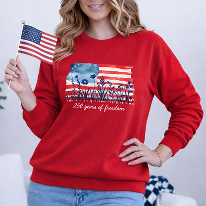 Happy 250 Years Birthday USA Shirt | Patriotic 4th of July 1776–2026 T-Shirt