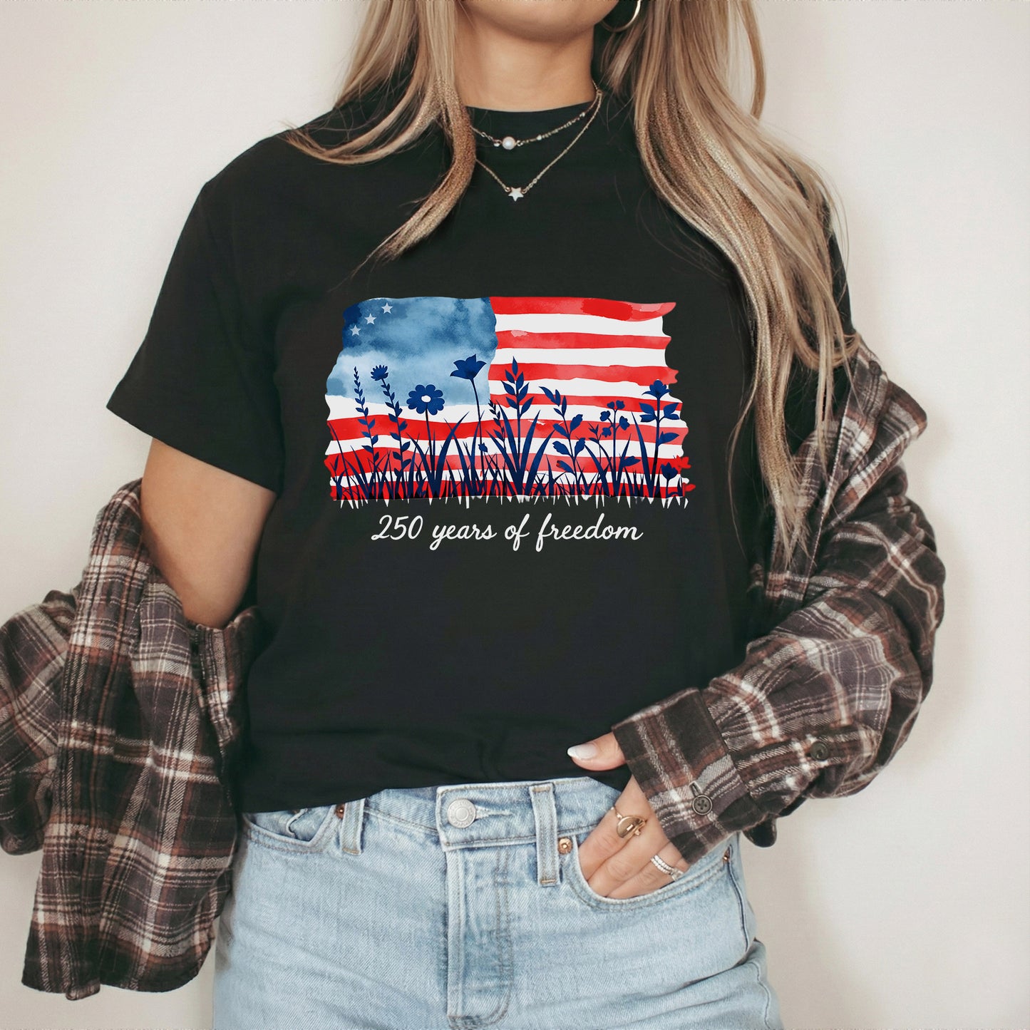Happy 250 Years Birthday USA Shirt | Patriotic 4th of July 1776–2026 T-Shirt