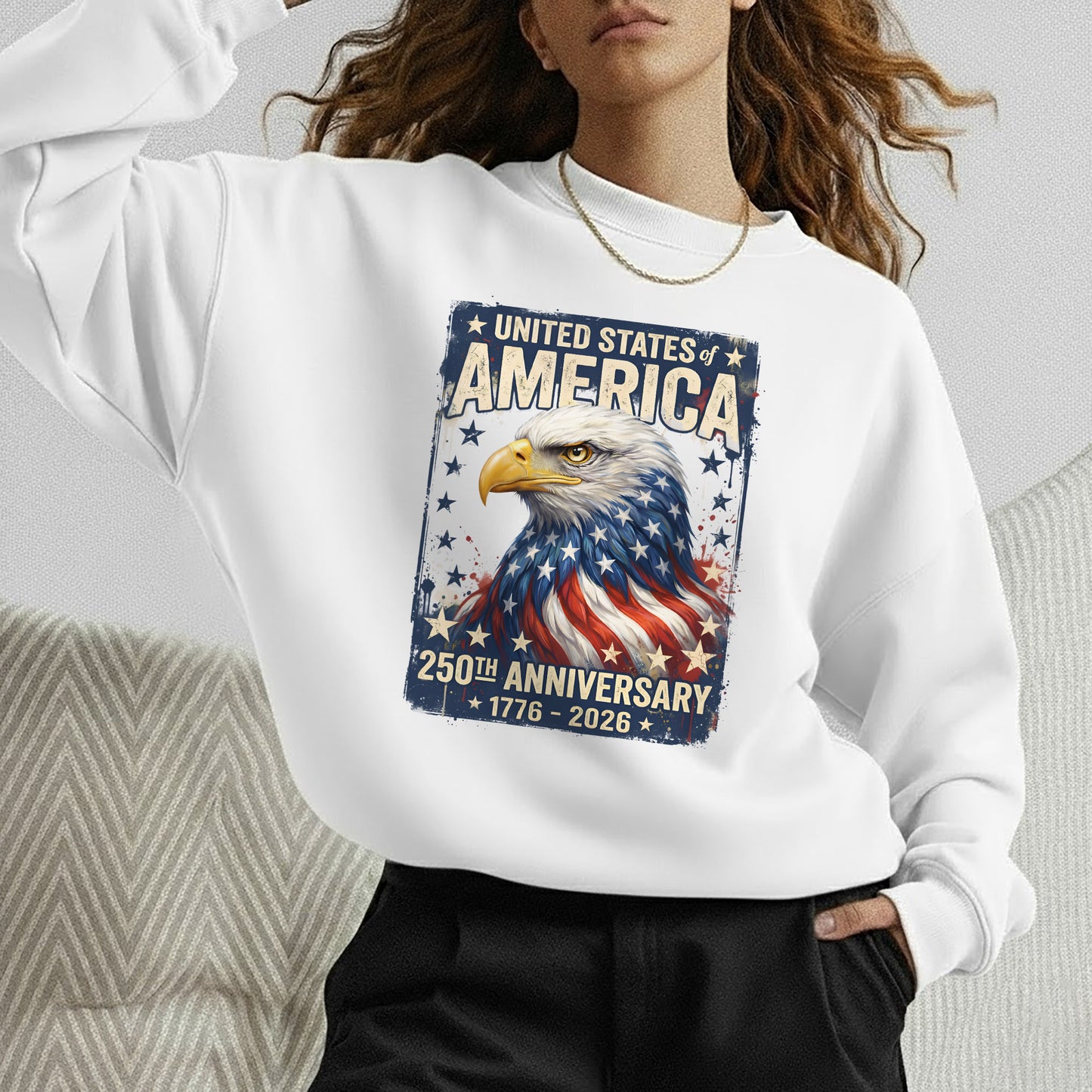 Happy 250 Years Birthday USA Shirt | Patriotic 4th of July 1776–2026 T-Shirt