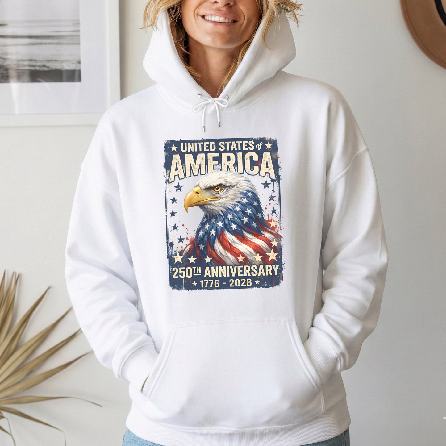 Happy 250 Years Birthday USA Shirt | Patriotic 4th of July 1776–2026 T-Shirt