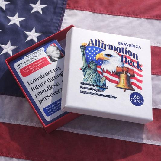 Historical Affirmation Deck - Live the Lessons of History Built From 60 American Historical Figures